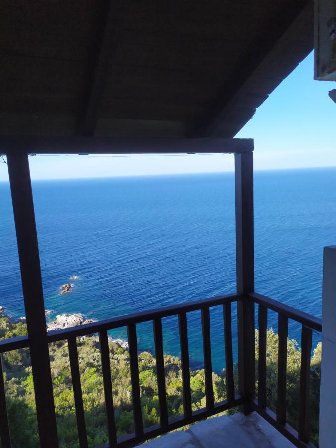 Triple Studio Room With The Most Beatifull View In Mylopotamos تساغارادا المظهر الخارجي الصورة